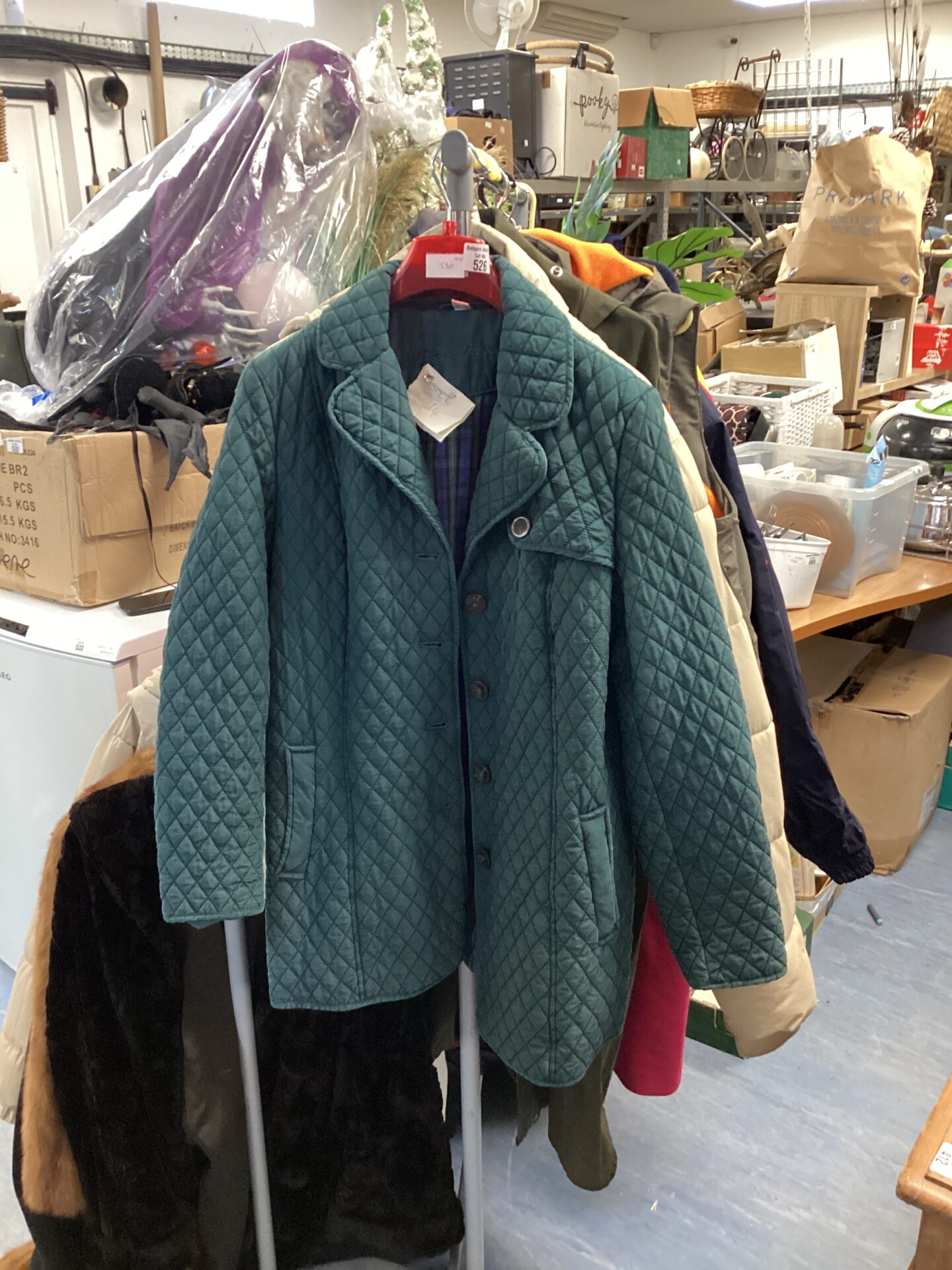 495 Peter hahn size 14 ladies quilted jacket