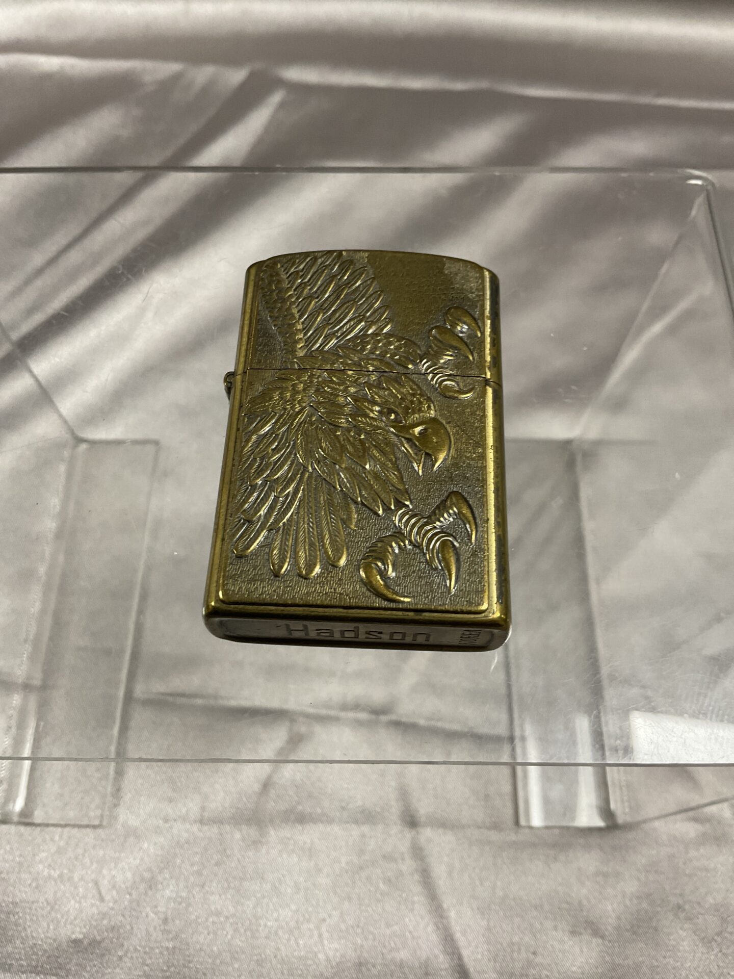 758 Jadson Eagle Decorated Brass Petrol Lighter