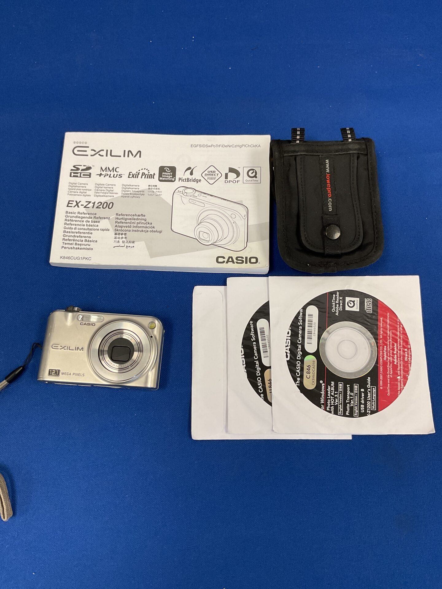 133 Casio exilim ex-z1200 digital camera