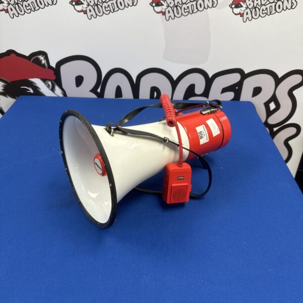 Used Adastra PA510R handheld megaphone for public address system.