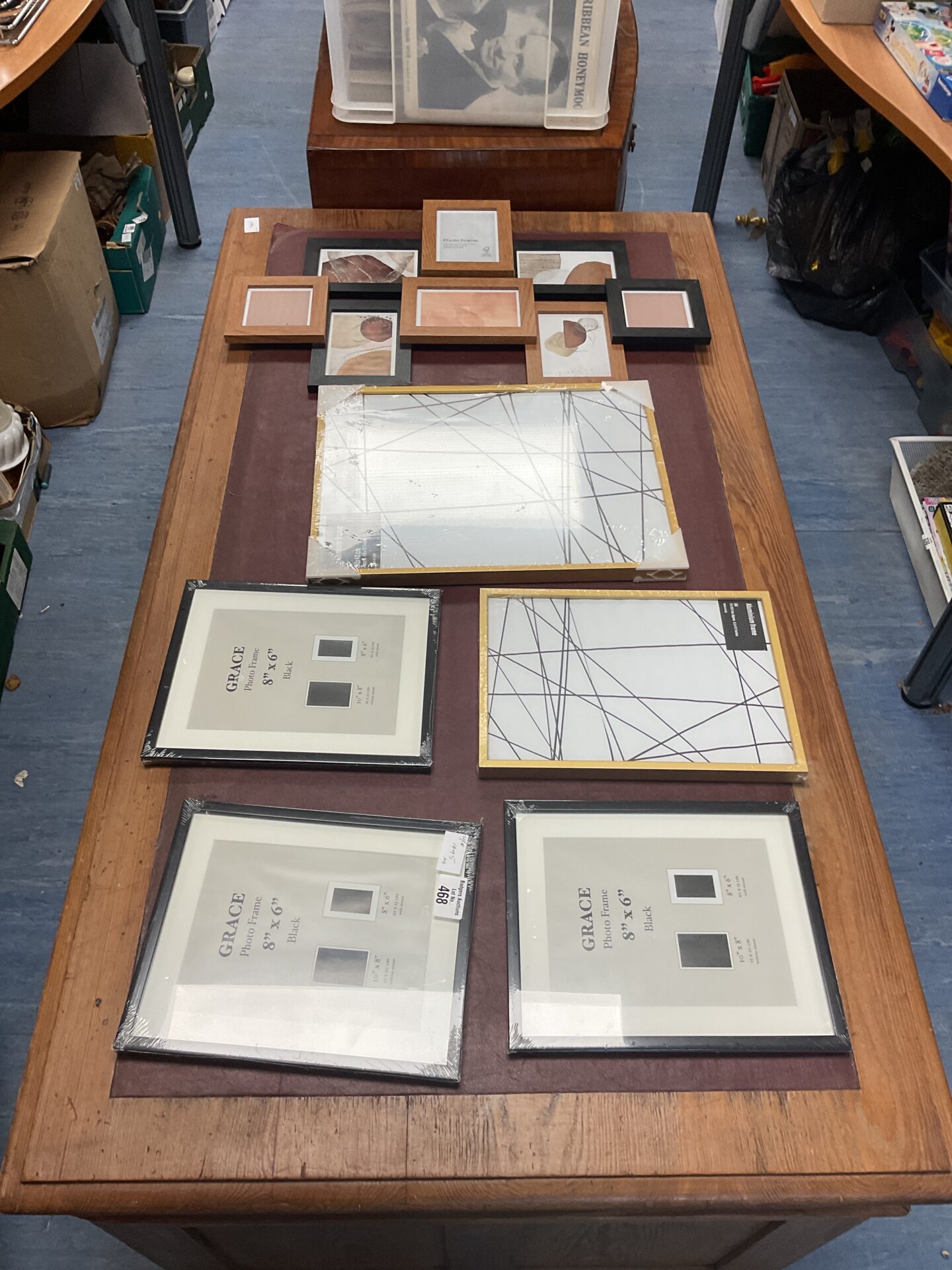 468 Selection of mixed picture frames