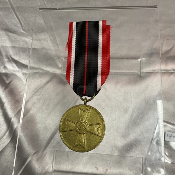 Reproduction German Civilian War Merit Cross medal with ribbon.