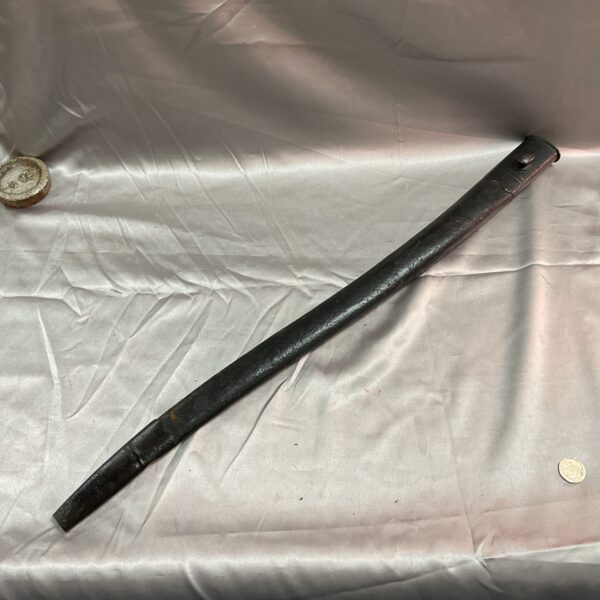 Antique Yantang bayonet scabbard, a Chinese military collectible.