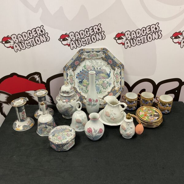 Mixed china collection featuring Leonardo and Winco Best Kaolin porcelain.