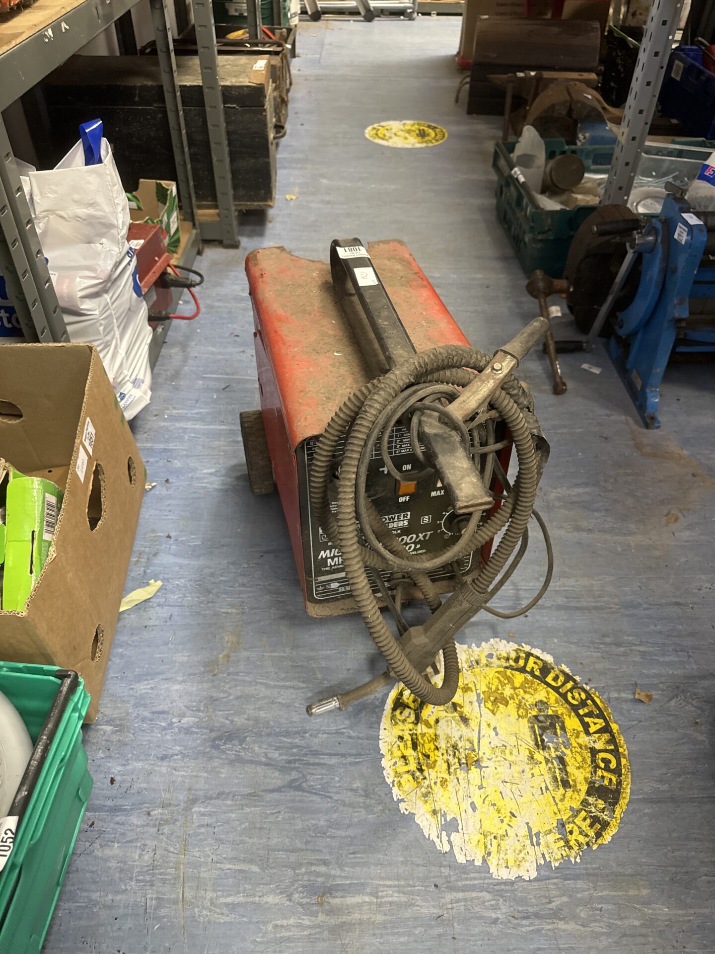 1081 Sealey mightymig 100xt mk2 turbo welder – untested