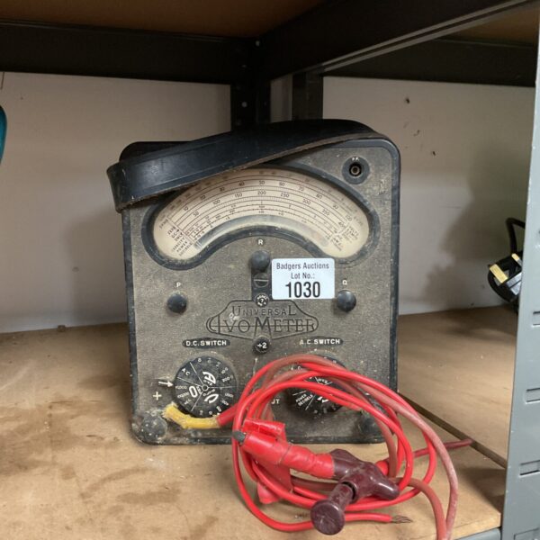 Vintage Universal Avo Meter Model 7 electrical test meter.