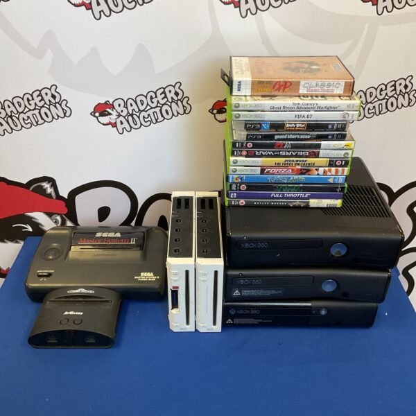 Vintage Sega Master System 2 console for retro gaming.