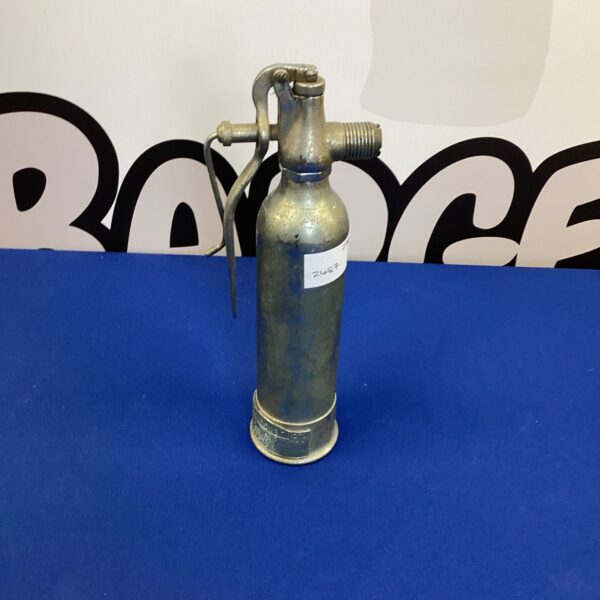 Vintage Sparklet dental hygienist bottle, antique medical equipment.