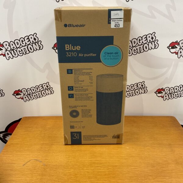 Blueair 3210 air purifier for cleaner indoor air quality.