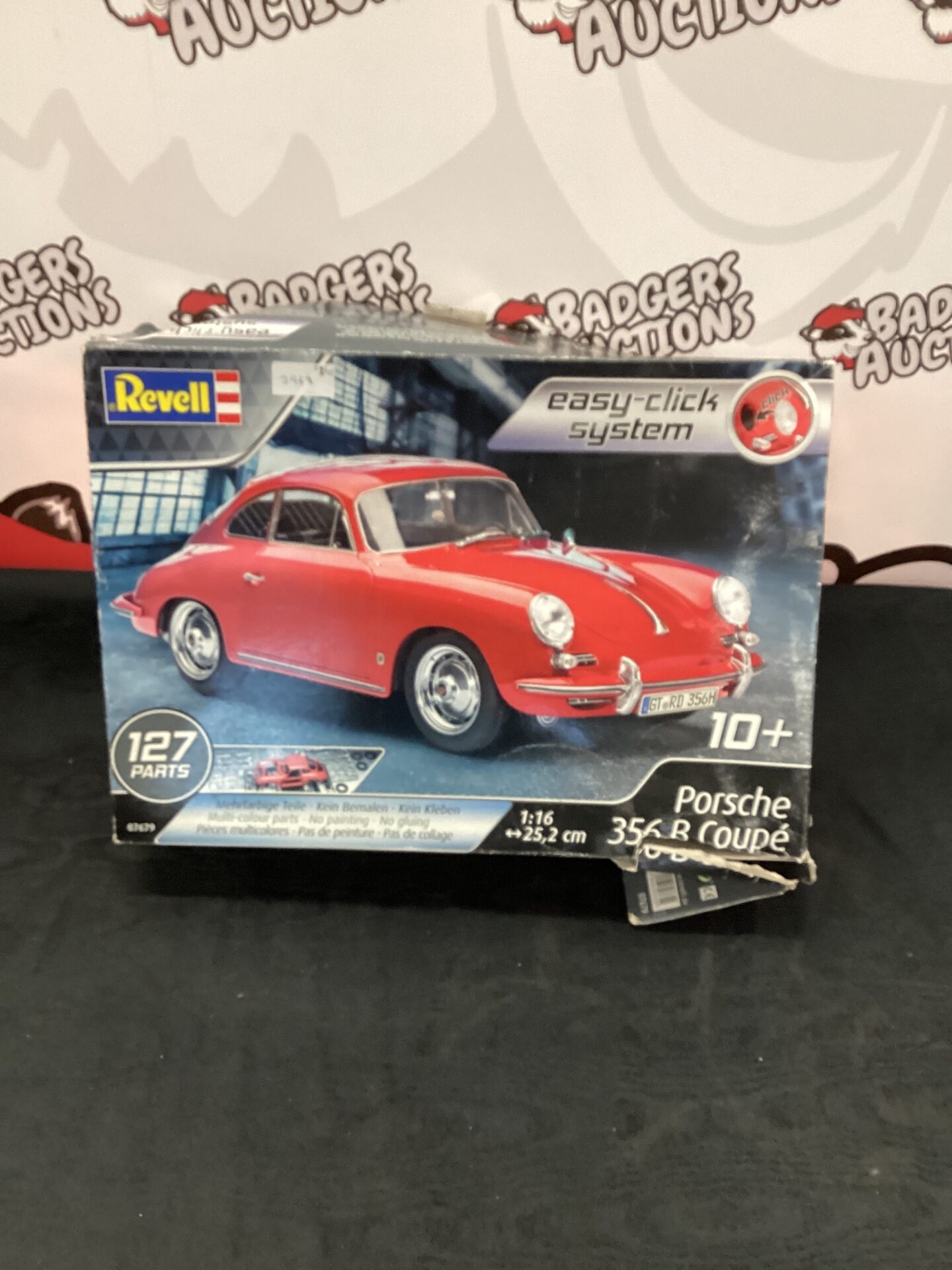 337 Revell Porsche 356B Coupe model