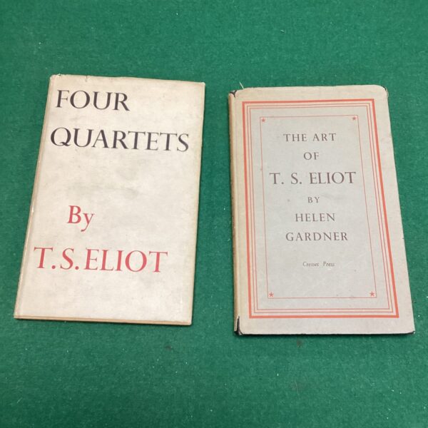 First edition cover of T.S. Eliot’s Four Quartets poetry book.