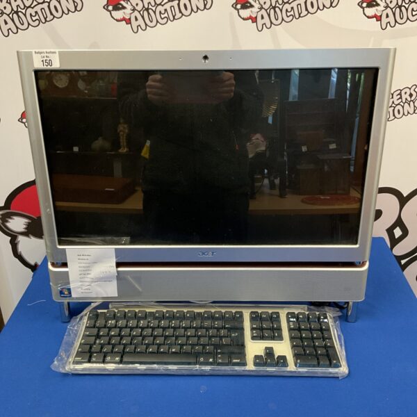 Acer all in one pc windows 10 intel 2.3ghz 4gb memory 1tb hardrive built in wireless touchscreen which is working with power supply (tested - all working - no password)