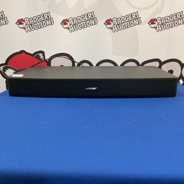 Bose Solo 15 sound system, a compact home theater audio solution.