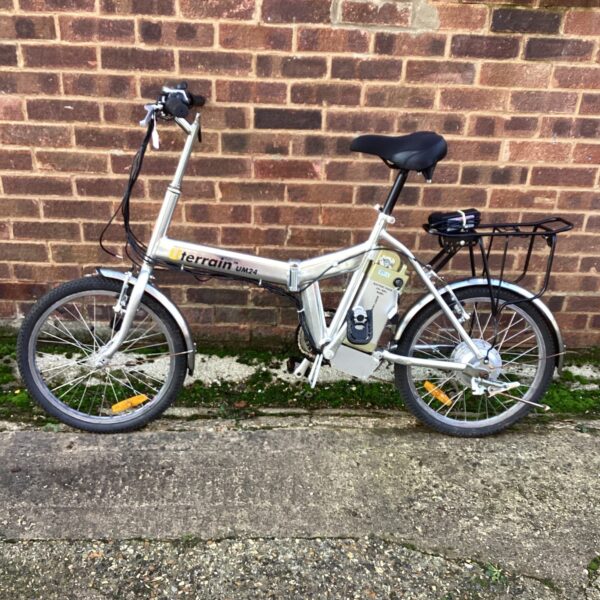 Uterrain UM24 electric folding bike for sale.
