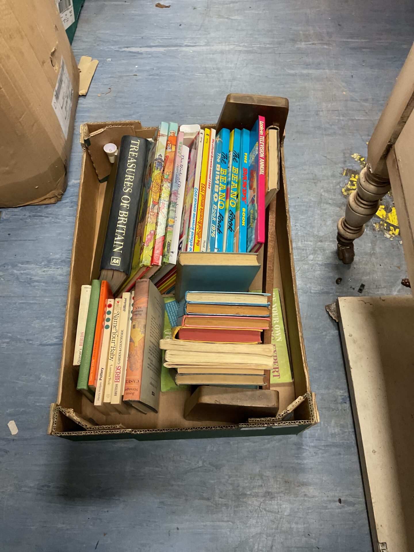 483 Box of mixed books