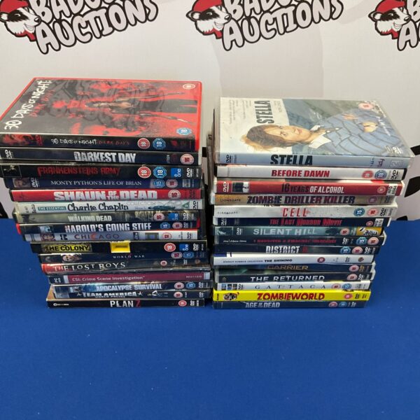 DVD box set collection featuring The Shining and Team America.