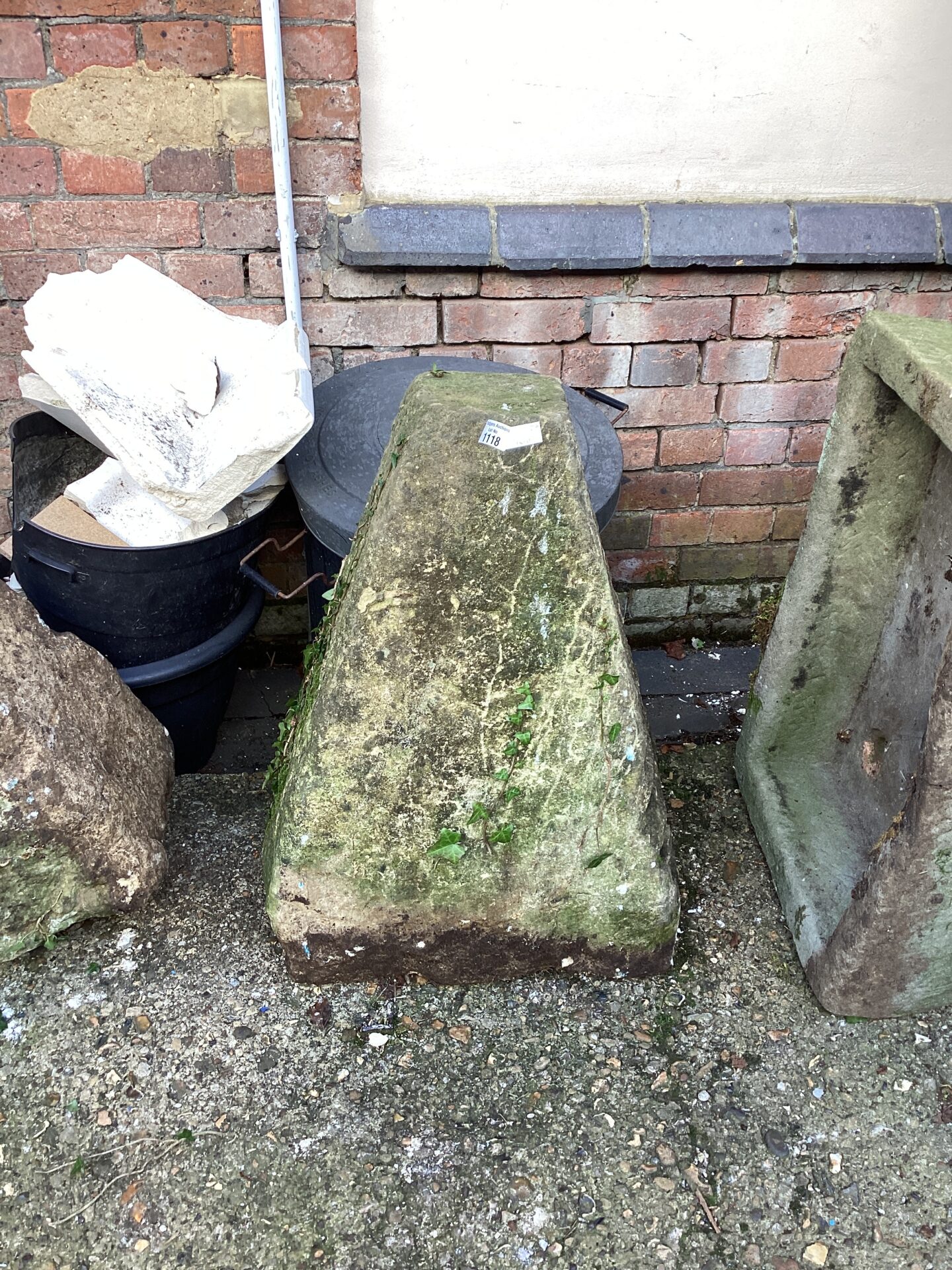 1054 29” Tall Staddle Stone (delivery available)