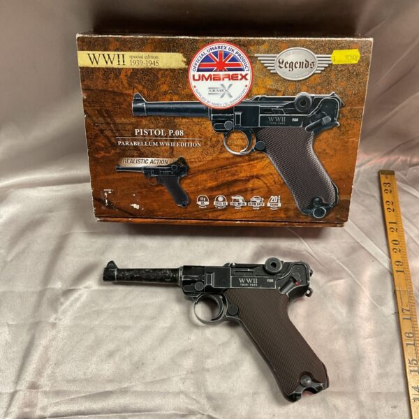 Umarex Parabellum P.08 WWII Edition Co2 pistol replica.