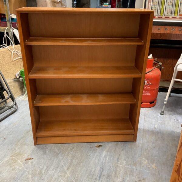 Small vintage oak bookcase from Gibs furniture range.