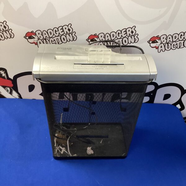 Used Proteam office paper shredder for secure document destruction.