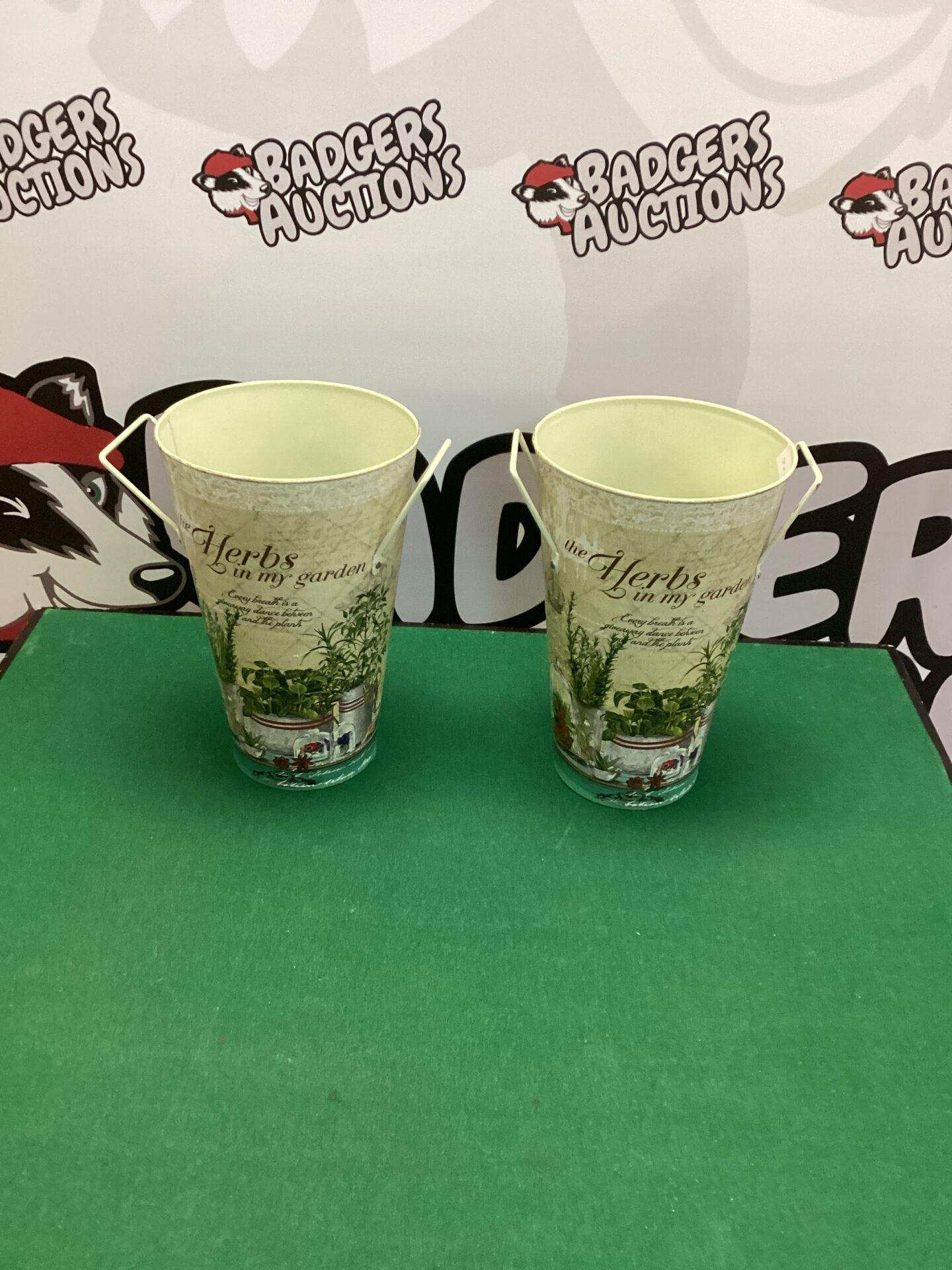 250 Two Metal Cut Flower Holder