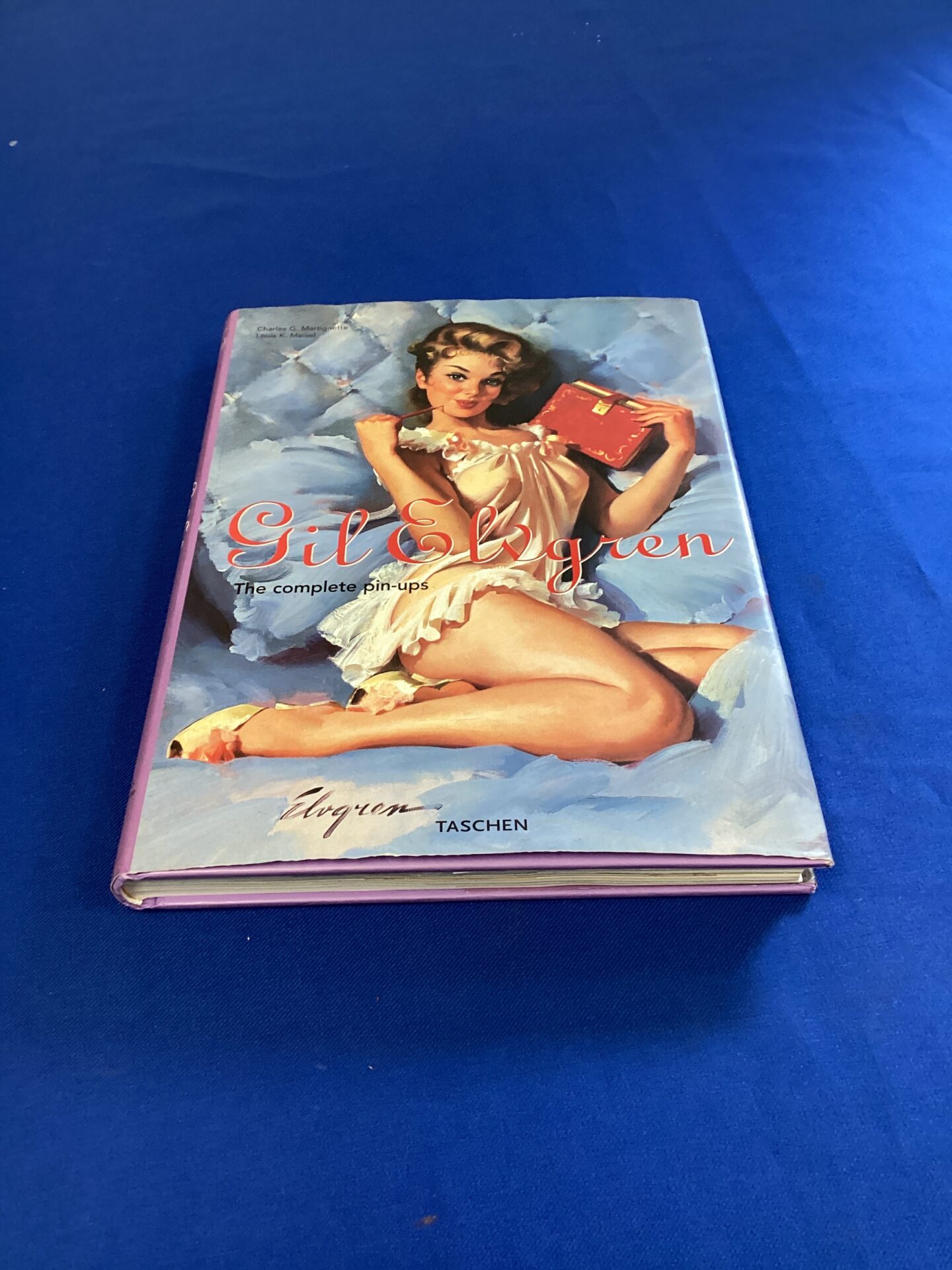 513 Book of gil elvgren all his glamerous American pin-ups