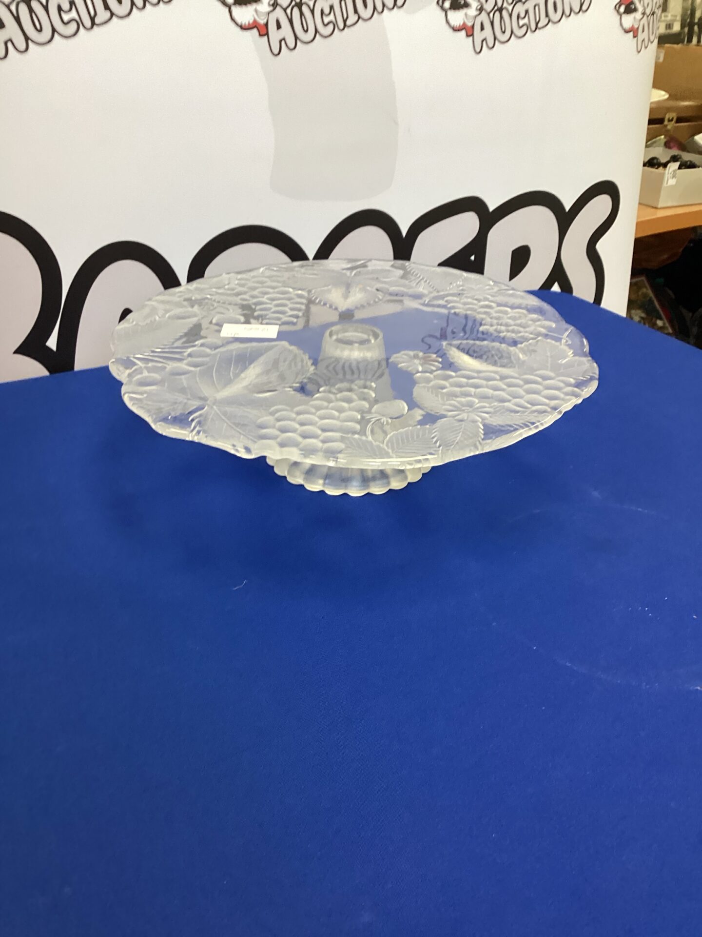 249 Cut glass Cake Stand