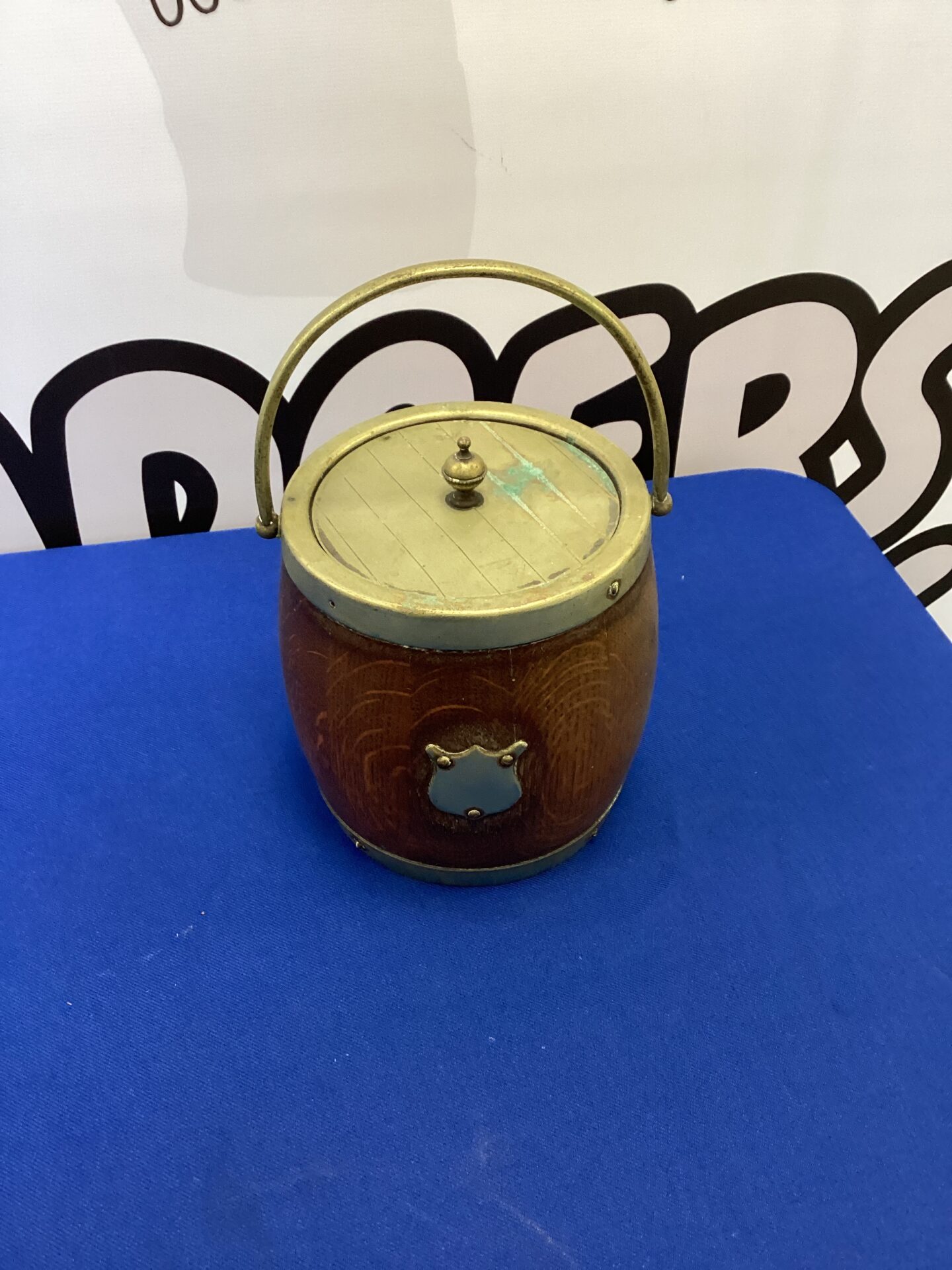 275 Vintage Biscuit Barrel