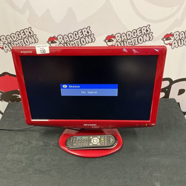 Sharp Aquos 19 inch television, vintage LCD TV for sale.
