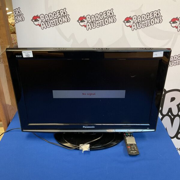 Panasonic 27 inch flatscreen television for home entertainment.
