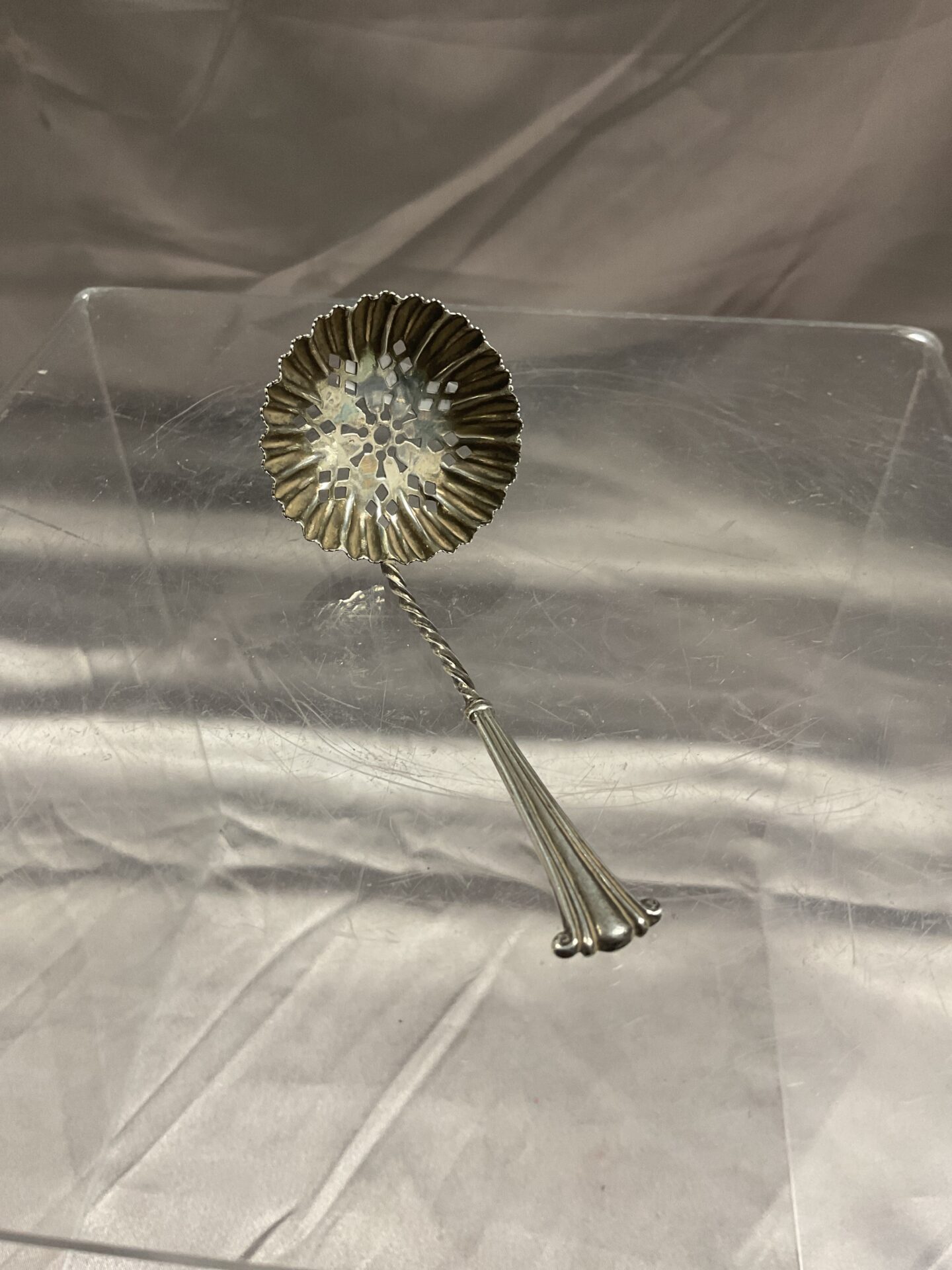 874 Hallmarked Silver sugar sifter 7.9g