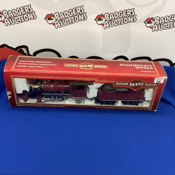 Detailed Bachmann Union Pacific G Scale Locomotive model train.