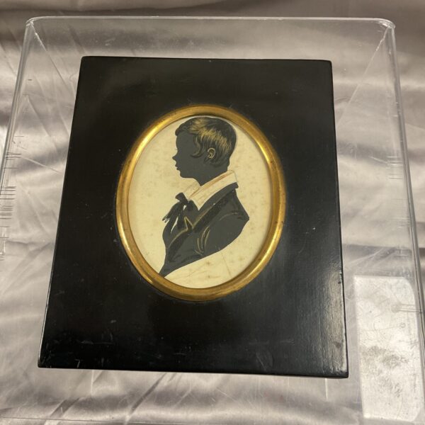 19th Century Silhouette of Georgian lady