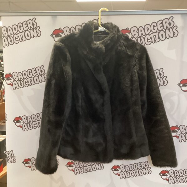 Rocha John ladies size 10 fur coat, a stylish winter fashion piece.