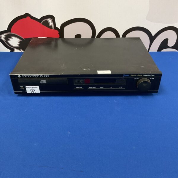 Vintage Cambridge Audio D300 CD player, front view.