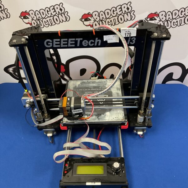 Geeetech i3 3D printer in used condition, desktop 3D printing.
