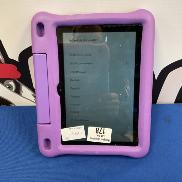 Used Amazon Fire HD 8 tablet for sale, portable digital media player.