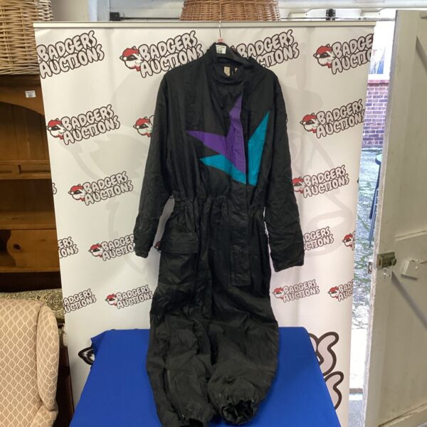 Frank Thomas waterproof bodysuit size M, motorsport racing apparel.