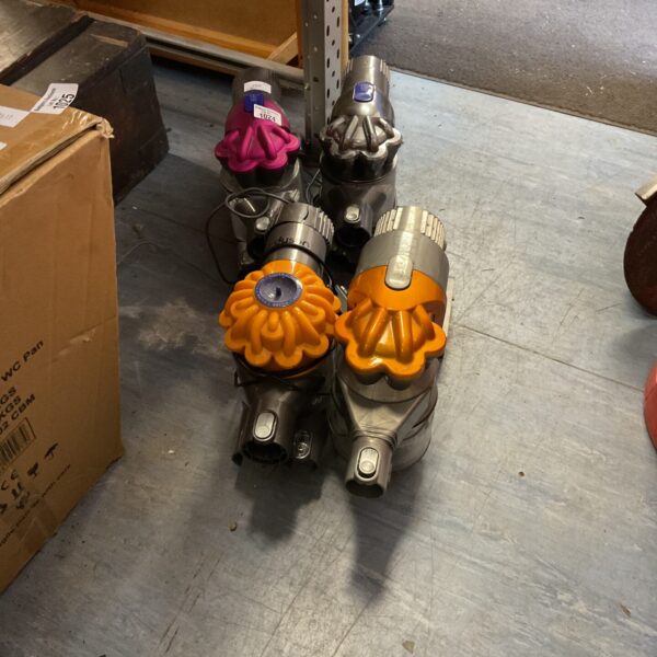 Dyson V8 cordless vacuum cleaner body for parts or repair.