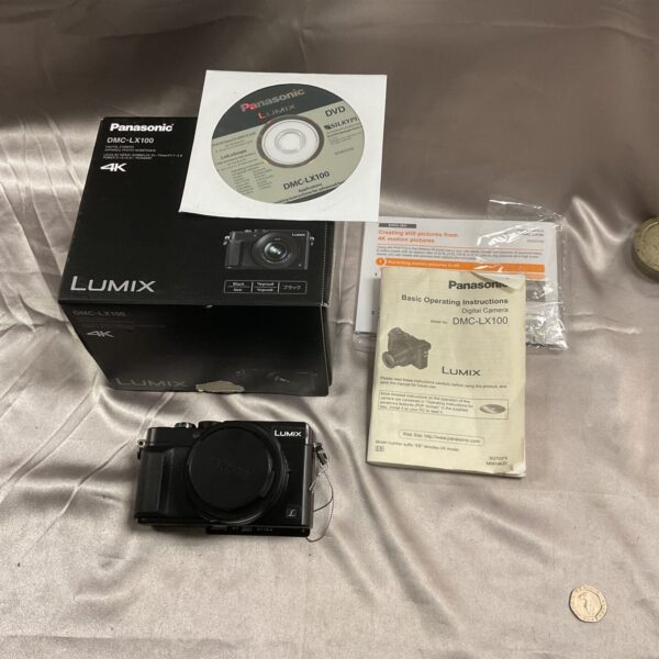 Panasonic DMC-LX400 digital camera in used condition.