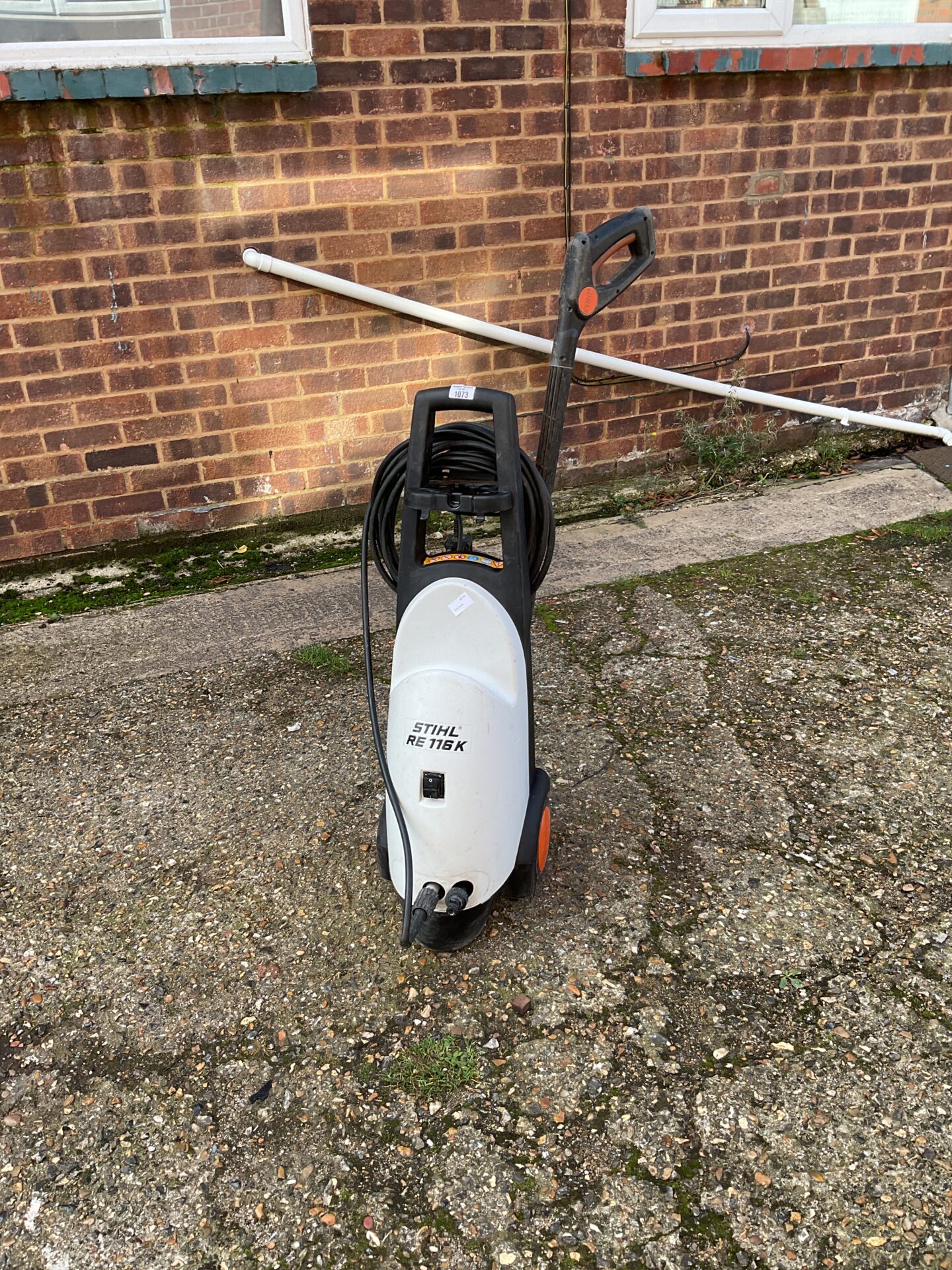 1073 Stihl re 116k pressure washer