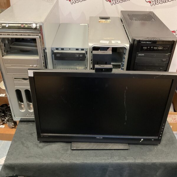 Asus 24 inch PC monitor for spares or repair.