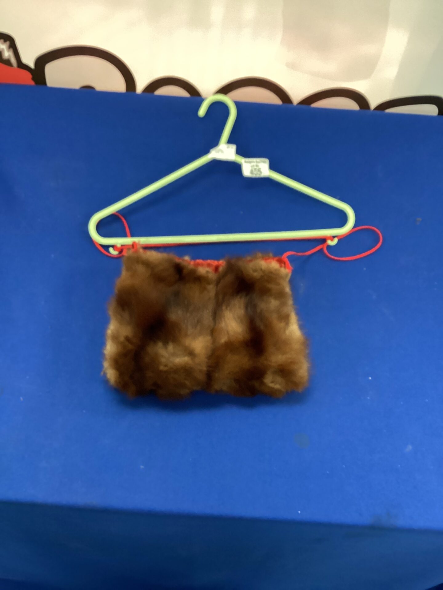 455 Antique Fur Hand Warmer
