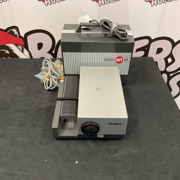 Vintage Eumig Mark 8 film projector for 8mm home movies.