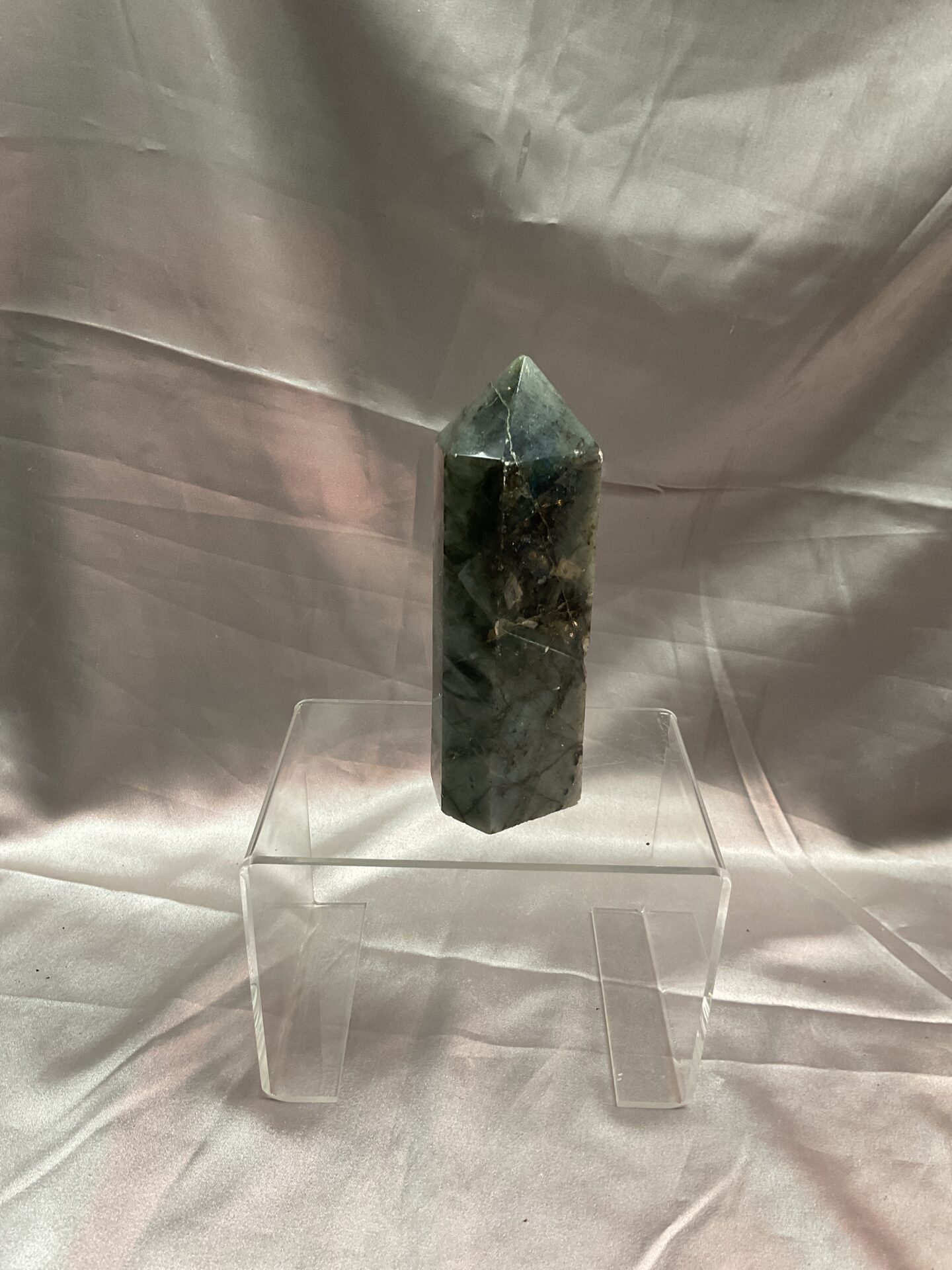 745 large labradite crystal tower