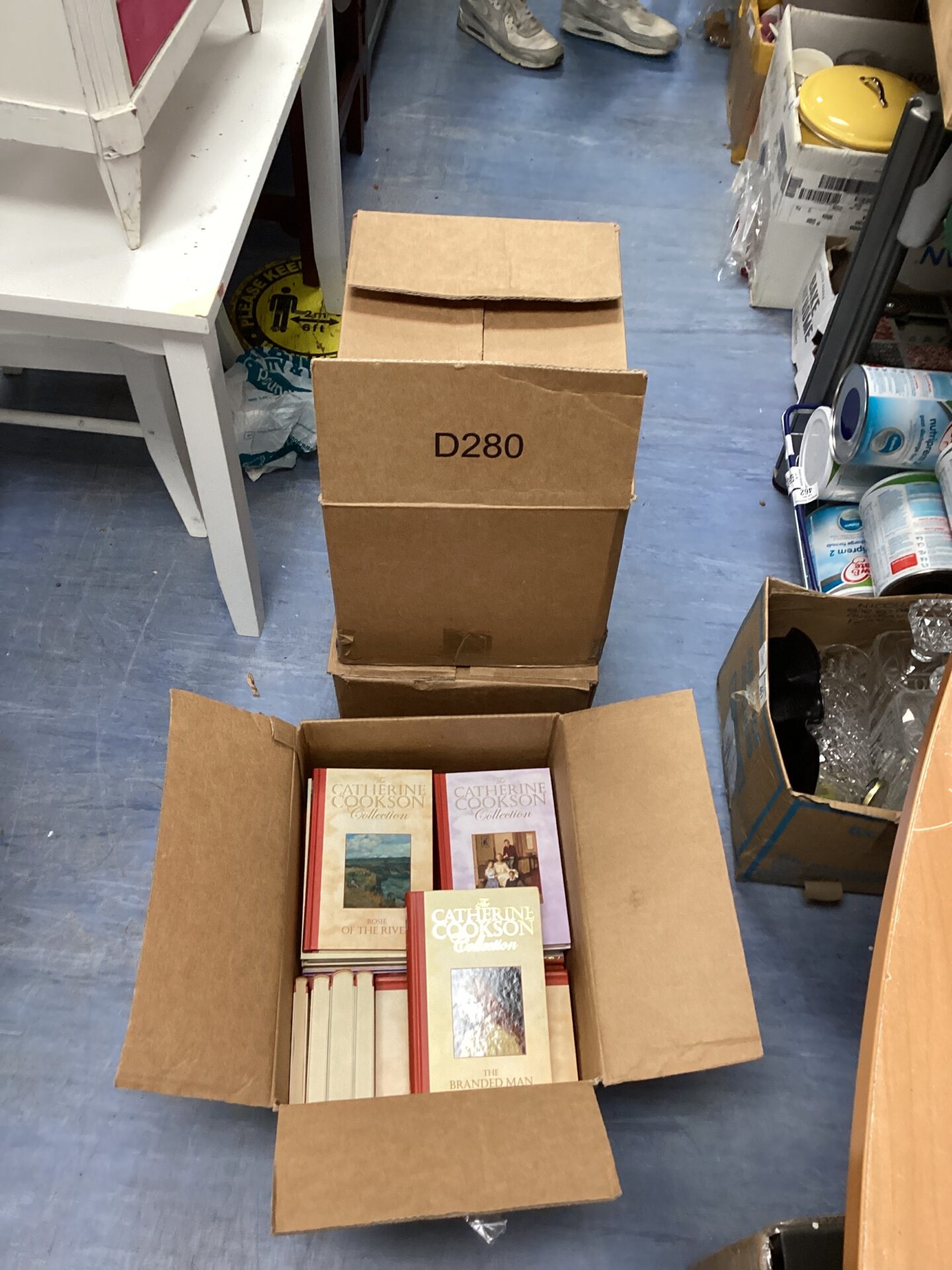 460 Three boxes of Catherine Cookson Novels