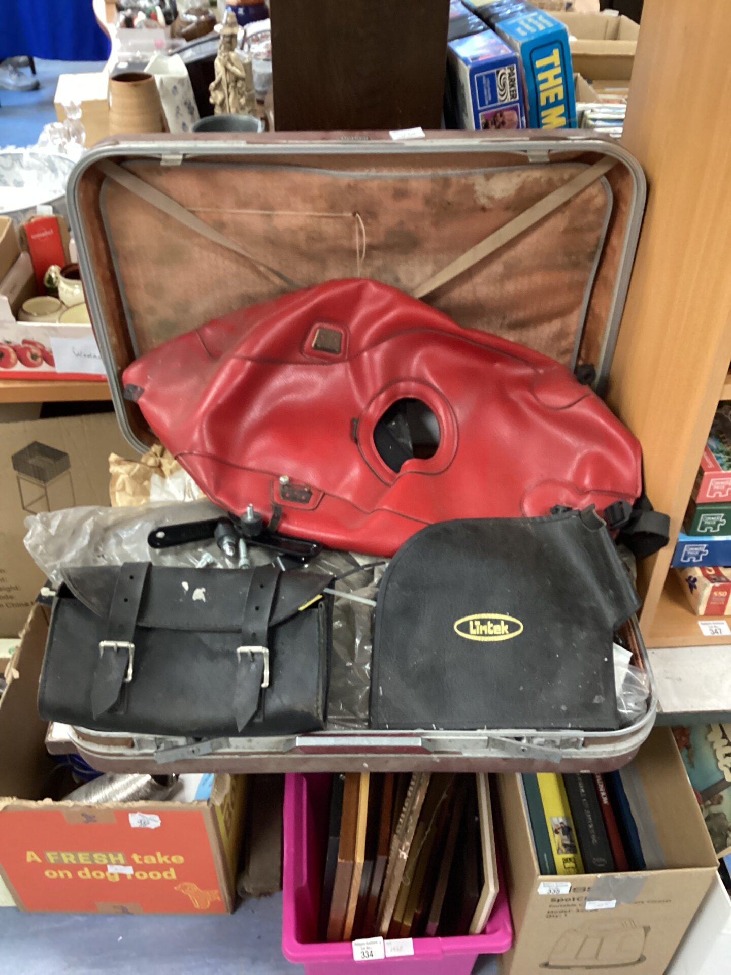 333 Case full of Harley Davison Motorbike items