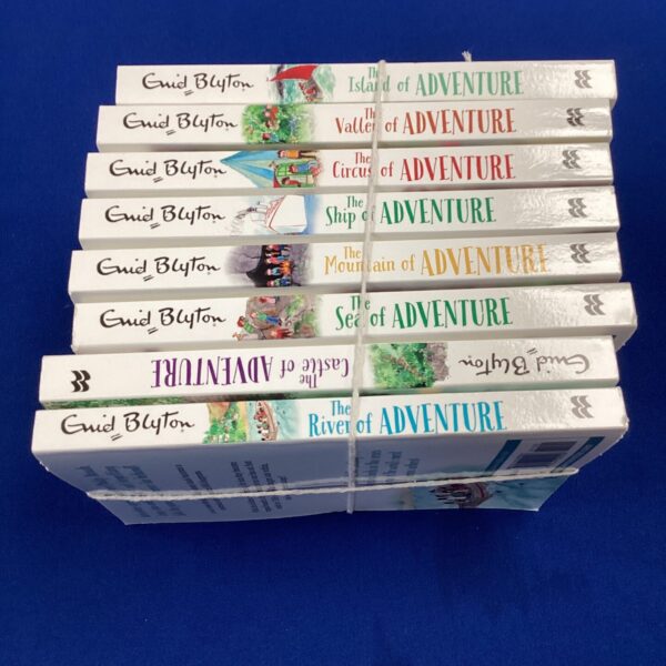 Vintage Enid Blyton paperback books collection for collectors.
