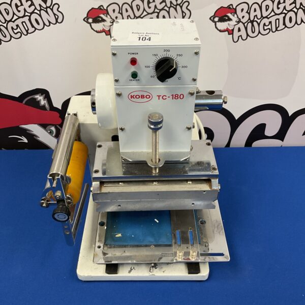 Kobo TC-180 variable heat press machine for crafting projects.