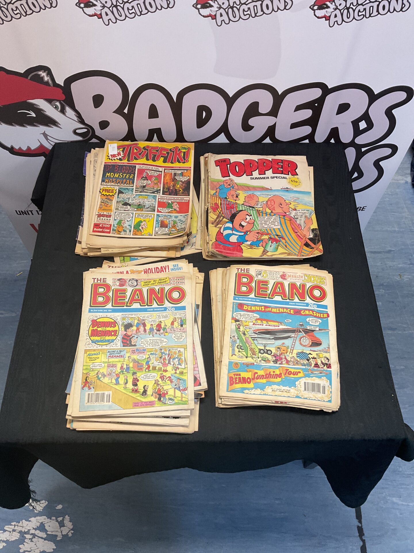 357 collection of vintage comics inc beano